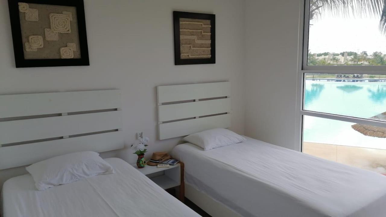 Dream Lagoons Apartment Cancun Bagian luar foto