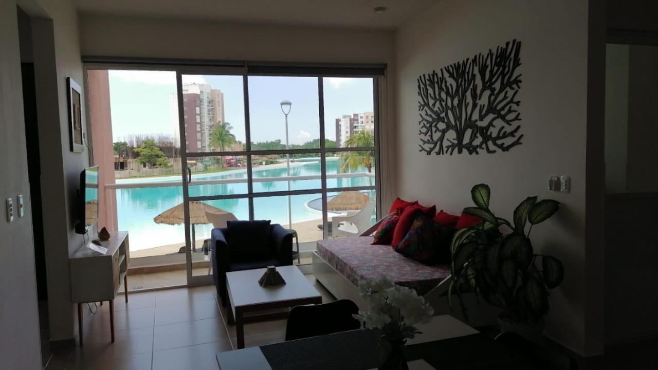 Dream Lagoons Apartment Cancun Bagian luar foto